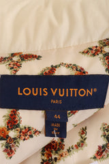 Louis Vuitton Floral Monogram Puffer Jacket tag @ Recess LA
