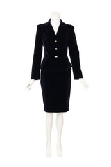 Vintage Vivienne Westwood Velvet Skirt Suit Set @ Recess LA