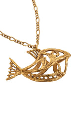 Fish Pendant Necklace by Alva Museum pendant @ Recess LA