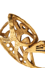Fish Pendant Necklace by Alva Museum cartouche @ Recess LA