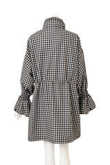 Burberry 2020 S/S Gingham Ruffle Rain Coat back @ Recess LA