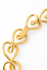 heart collar necklace by Christian Dior signature @ Recess LA