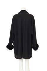 Louis Vuitton Double Lapel Kimono Jacket on mannequin back @ Recess LA