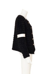 Chanel Eyelash Tweed Jacket on mannequin side @ Recess LA