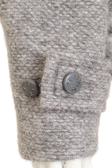 Chanel Wool Toggle Jacket by Chanel cuff buttons close @ Recess LA