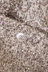 2018 S/S Couture Lamé Mini Dress by Chanel closeup @ Recess LA