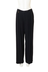 Vintage Sonia Rykiel Longline Maxi Jacket & Pants Set pants front @ Recess LA