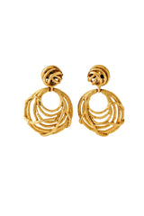 hoop drop earrings by Clara Studio @ Recess LA