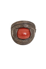 Filigree Cabochon Cuff Bracelet at Recess LA