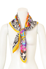 Gianfranco Ferre Ornate Sculpture Floral Scarf on mannequin @ Recess LA