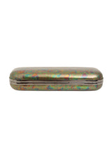 Oil Slick Knuckle Clutch by Alexander McQueen bottom @ Recess LA