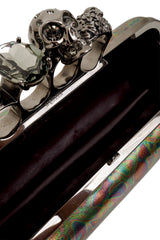 Oil Slick Knuckle Clutch by Alexander McQueen inside @ Recess LA