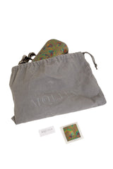 Oil Slick Knuckle Clutch by Alexander McQueen with dustbag and serial card @ Recess LA
