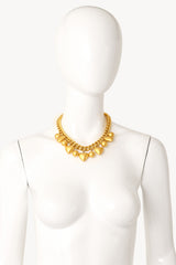 Heart & Ball Charm Necklace by Anne Klein on mannequin @ Recess LA