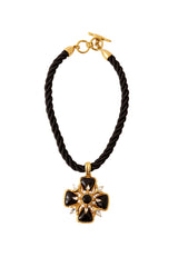 Maltese Cross Necklace @ Recess LA