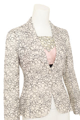 Lace Jacket & Bra Top Set by Christian Dior on mannequin close @ Recess LA