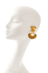 Etruscan Pillar Earrings on mannequin @ Recess LA