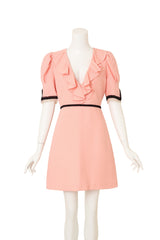 Gucci 2017 F/W Ruffle Trim Mini Dress @ Recess LA