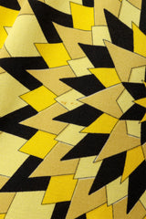 Vintage Mr. Dino Geometric Sunburst Shawl Dress mark 4 @ Recess LA