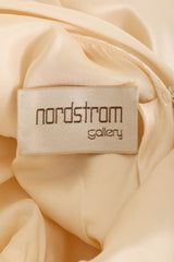 Vintage Bias Cut Draped Wedding Gown by David Fielden Nordstrom tag @ Recess LA