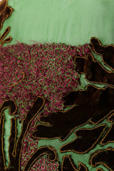 Antique Embroidered Velvet Shawl Poncho mark 1 @ Recess LA