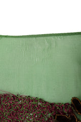 Antique Embroidered Velvet Shawl Poncho mark 2 @ Recess LA