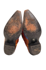 Vintage Rocketbuster Good Luck Longhorn Cowboy Boots bottoms @ Recess LA