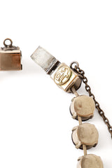 Six Pack Star Necklace by Jean Paul Gaultier clasp cartouche @ Recess LA