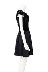 1992 F/W Bow Corset Mini Dress side profile @ Recess LA