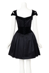1992 F/W Bow Corset Mini Dress back @ Recess LA