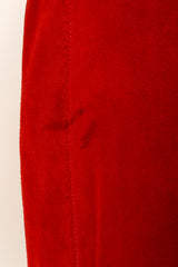 Suede Fringe Western Dress by Clifford Olson faint staining @ Recess LA