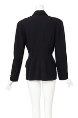 Button sleeve sailor jacket by Plein Sud back @ Recess LA