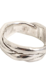 Vintage Sterling Abstract Woven Bangle Bracelet inside @ Recess LA