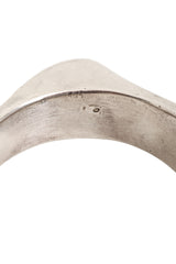 Vintage Sterling Modernist Squared Bracelet stamp @ Recess LA