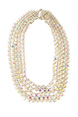 crystal draped necklace @ Recess LA