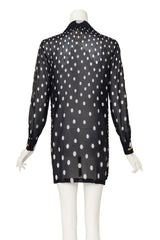 cardigan dress by Gianni Versace on mannequin back @ Recess LA