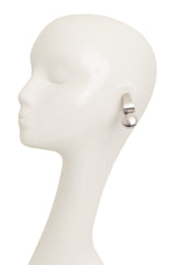Vintage Sterling Sculptural Ball Drop Earrings on mannequin @ Recess LA