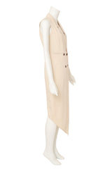 Vest dress by Ozbek on mannequin side @ Recess LA