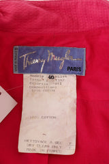 pink skirt suit by Thierry Mugler label @ Recess LA