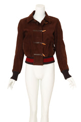 Suede Bomber by Gucci on mannequin @ Recess LA