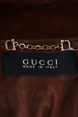 Suede Bomber by Gucci label @ Recess LA