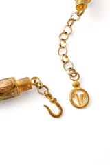 Collar necklace by Hervé Van der Straeten clasp open @ Recess LA