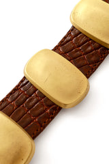 Alligator bracelet by Donna Karan close @ Recess LA