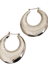 Vintage Doorknocker Hoop Earrings close @ Recess LA