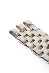 Rhinestone cuff bracelet by Dominique Aurientis hooks close @ Recess LA