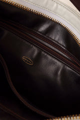 two tone shoulder bag by Chanel Italy stamp @ Recess LA