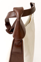 two tone shoulder bag by Chanel scuff @ Recess LA