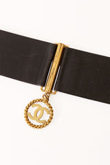 Coin charm belt by Chanel tarnish to finish @ Recess LA