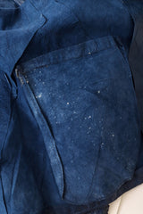 leather blazer by Roberto Cavalli internal stain @ Recess LA