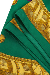 Vintage Celine Greek Quartet Scarf edges @ Recess LA